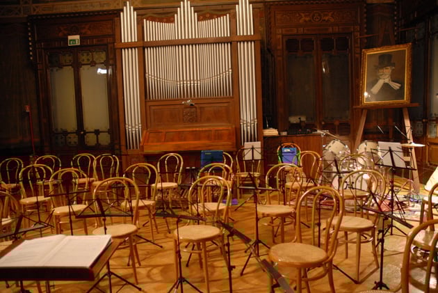 Il Salone d'Onore di Casa Verdi