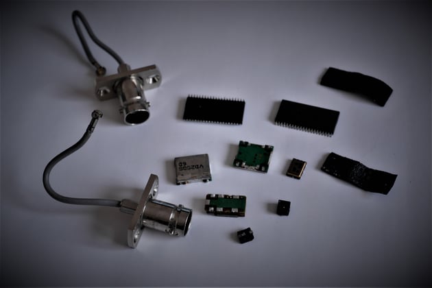 交換した不良及び劣化部品一式