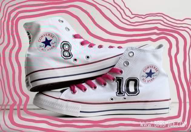 Volleyball x Eishockey Chucks by bobsmade