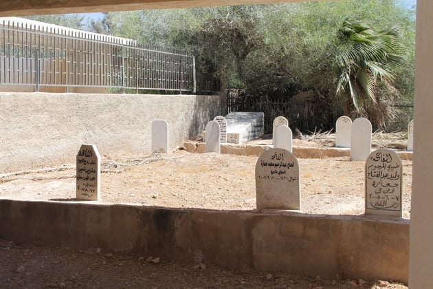 Jordanischer Friedhof.