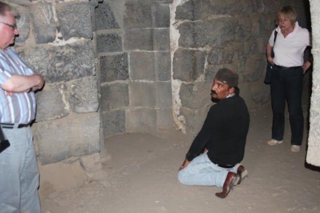 Moschee mit Gebetsvorführung.