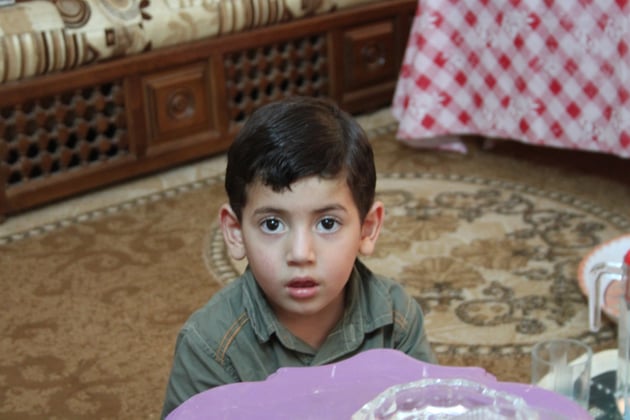 Ein kleiner Neffe von Wael.