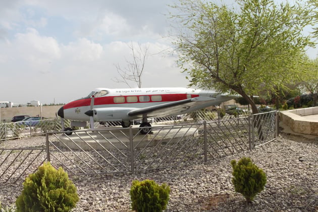 Flugzeug von Hussein, der ja selbst Pilot war.