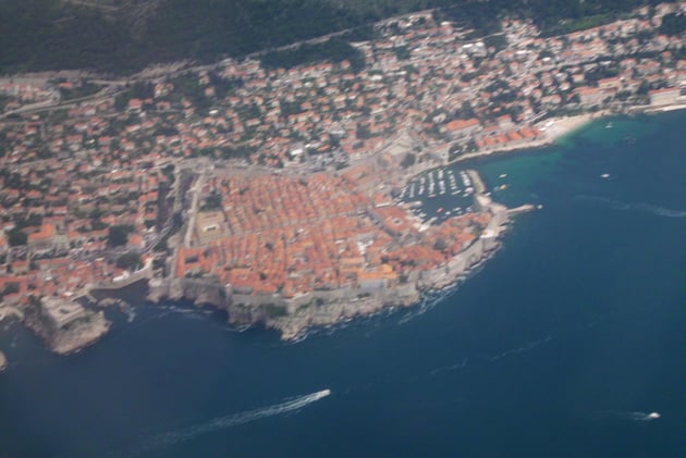 Die Altstadt von Dubrovnik.