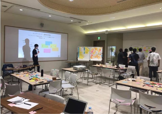 宮古島市ICT交流センターの開所記念イベント「デザイン・シンキング」を日本IBMと企画し開催