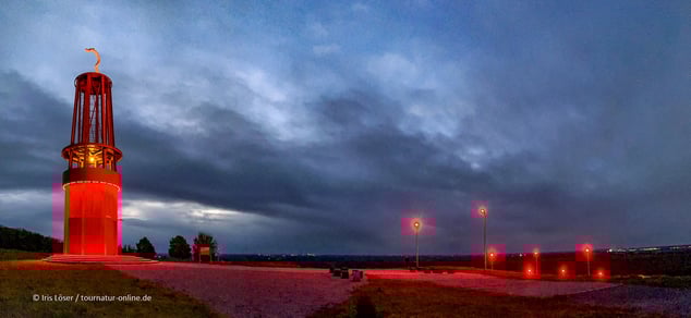 Das Geleucht auf der Halde Rheinpreußen
