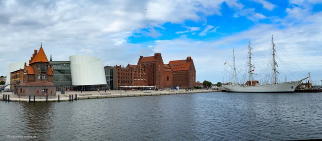 Hansestadt Stralsund mit dem Wohnmobil