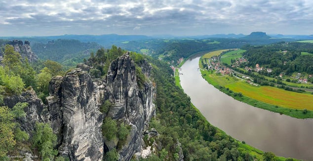 Mit dem Wohnmobil in Dresden und auf der Bastei