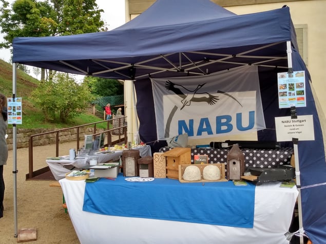 Foto: Info Stand auf dem Apfeltag