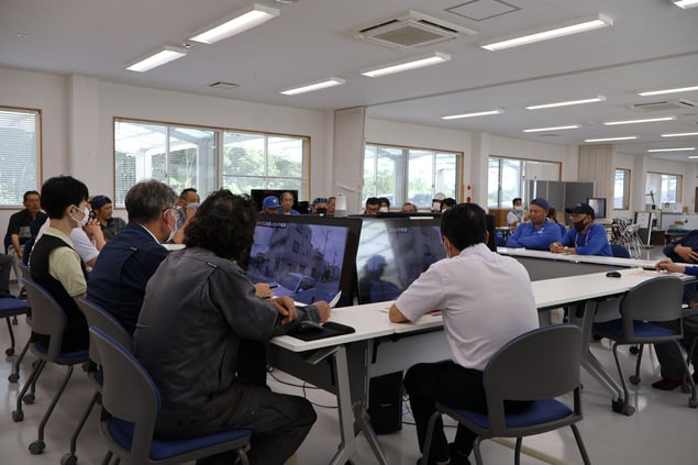 危険なシーンでは「危ない」と声が出る受講者もいました