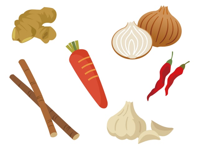 むくみ対策その5　体を温める食材をチョイス