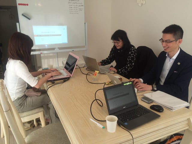 1日ホームページ作成教室を開催しました。