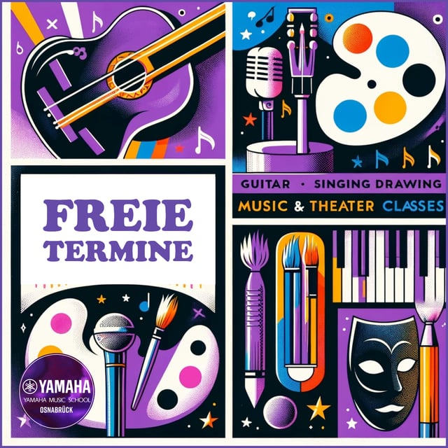 Yamaha Musikschule Osnabrück - Yamaha Music School - Freie Termine für folgende Kursangebote - 2024