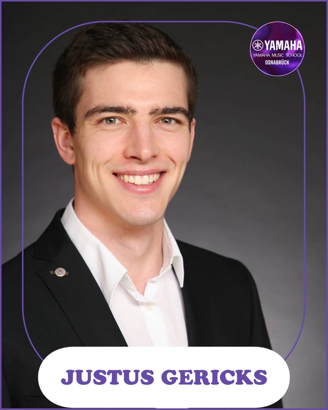 Justus Gericks - Musikschule Yamaha in Osnabrück - 2025 - Musiklehrer