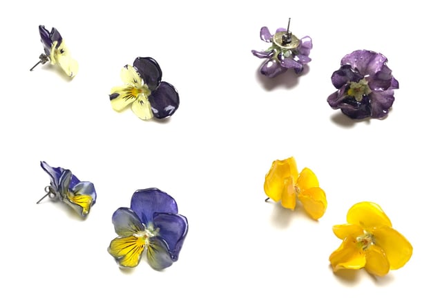 ビオラピアス ビオライヤリング Jimdoアドベントカレンダー2018