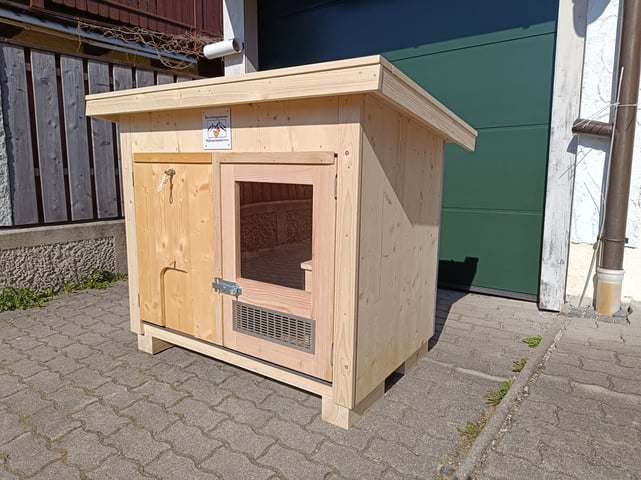 Modell Hochkalter mit Kanthölzer