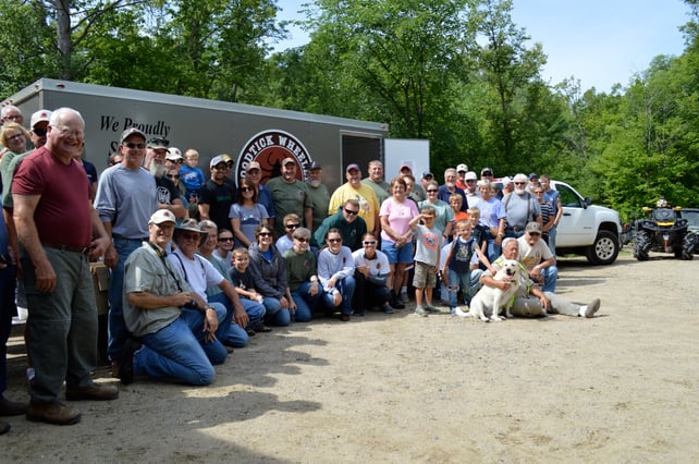 Half of our 350 members live in the area, including Hackensack, Longville, Remer, Backus and Walker. The other half live across Minnesota and Iowa, and have seasonal cabins in the area. It's a great group of people from all walks of life, from 8 to 80!