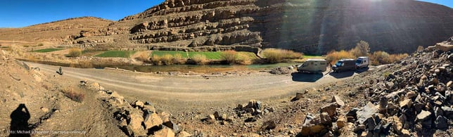 Wohnmobilstellplatz im Tal des Dades