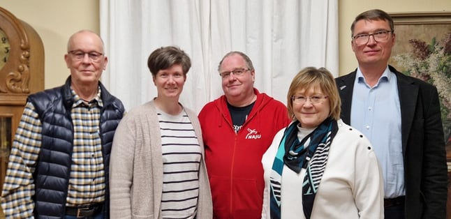 Gruppenbild des Vorstands, März 2025