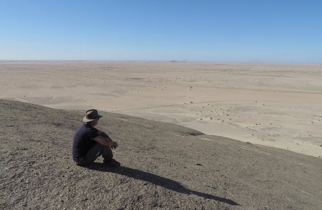 Der Süden Namibias ist sehr trocken. Aber die Weitblicke in der Wüste sind unvergleichlich!