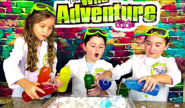 science experiments for kids, the wild adventure girls
