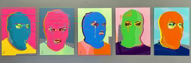 Tape Art Nürnberg - Kunstgalerie rfzk feller - Nicolas Lawin Tape That