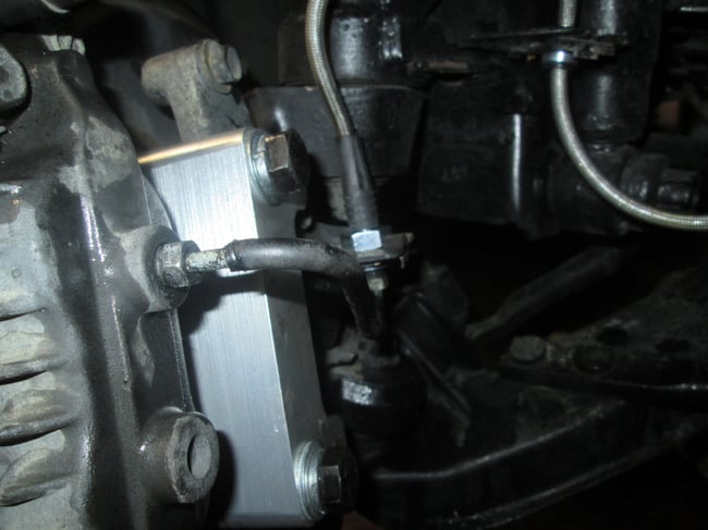 ブレーキホースもステンレスメッシュタイプへ交換！