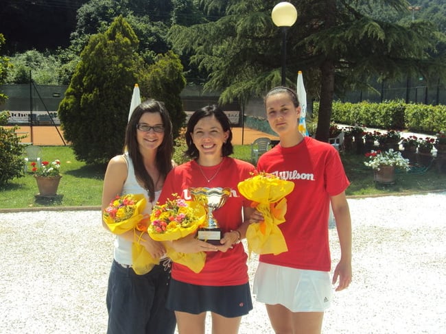 da sin.  RE DEBORA - GIUNTI ILENIA - FALASCHI STEFANIA