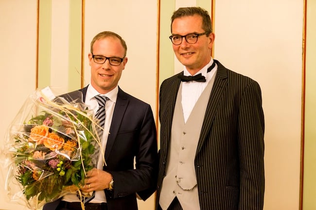 Reto Schertenleib bei der Wahl zum Thuner Stadtratspräsidenten 2019