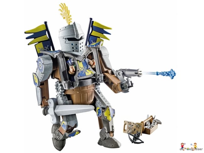 Die Besonderheiten des Playmobil-Pakets 71300 sind die beweglichen Arme, Beine und Füsse sowie die drehbaren Händen.