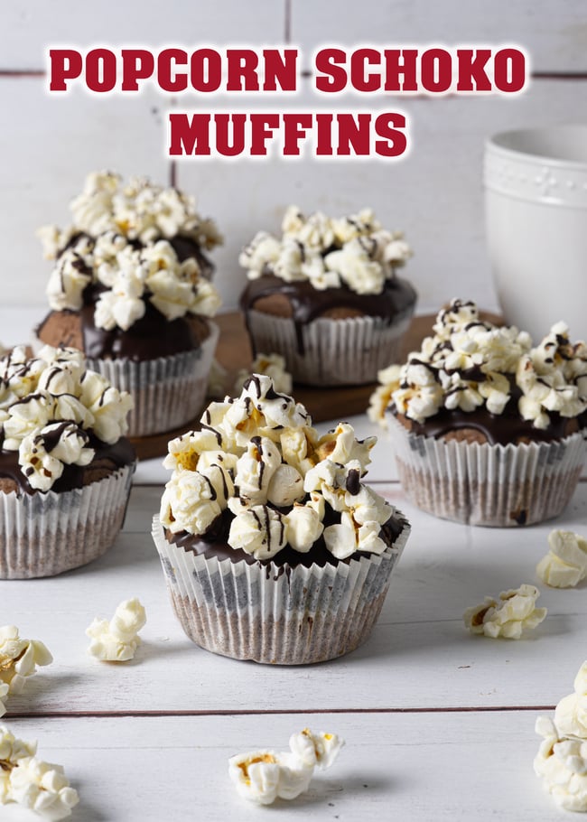 Popcorn Schoko Muffins, Snacks, Serienmarathon, Serien, Filme, Backen, Coca Cola, Backen, Dessert, Nachspeise
