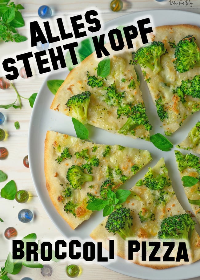 Broccoli Pizza aus Disney Film Alles steht Kopf