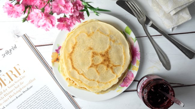 vegane crèpes, vegane pfannkuchen, vegane rezepte, vegetarisch, frühstück, frühstücksideen, mittagessen, abendessen, rezeptideen