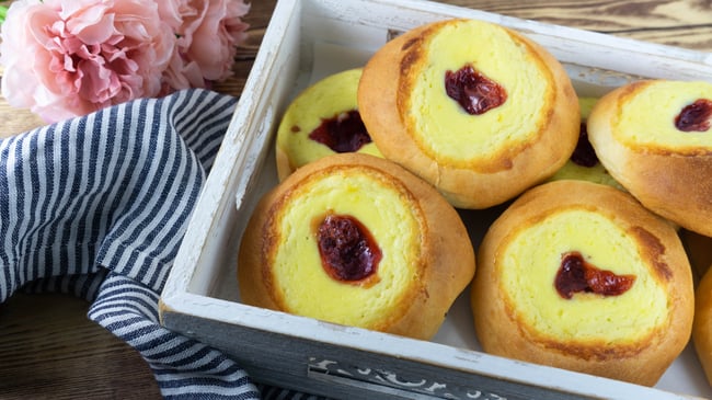 Russische Watruschka - Russische Rezepte, Rezepte aus Russland, Weltrezepte, Dessert, Backen, Nachspeise, Snakcs