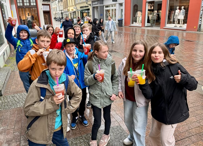 Die Klasse 5a in Wismar