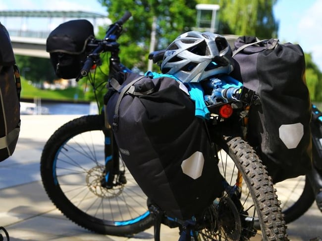 Mit Ortliebs Back Roller plus auf großer Tour