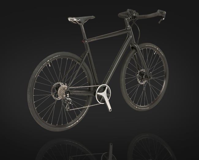 In Kombination mit dem H-Bar-Lenker des Millennial 2 und den speziellen Schalt-Bremshebeln ergeben sich dabei Griffpositionen ähnlich dem Oberlenkerfahren mit dem Rennrad.