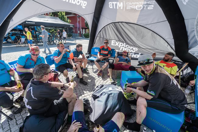  eine gelungene Premiere der SHIMANO E — MOUNTAINBIKE Experience