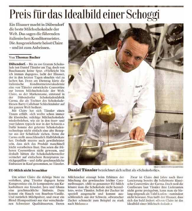 daniel tännler aka dan aetherman beste schokolade der welt im tages anzeiger