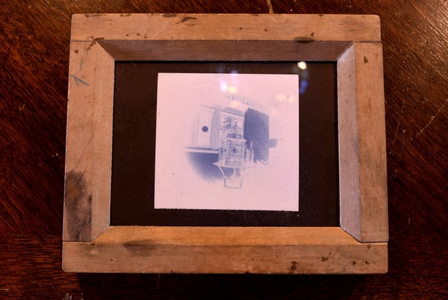 Das Original-Cyanotype-Negativ