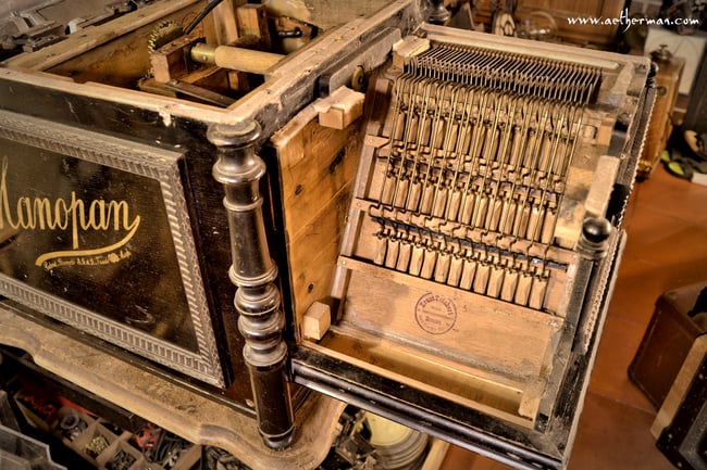 Manopan Excelsior Drehorgel von 1898