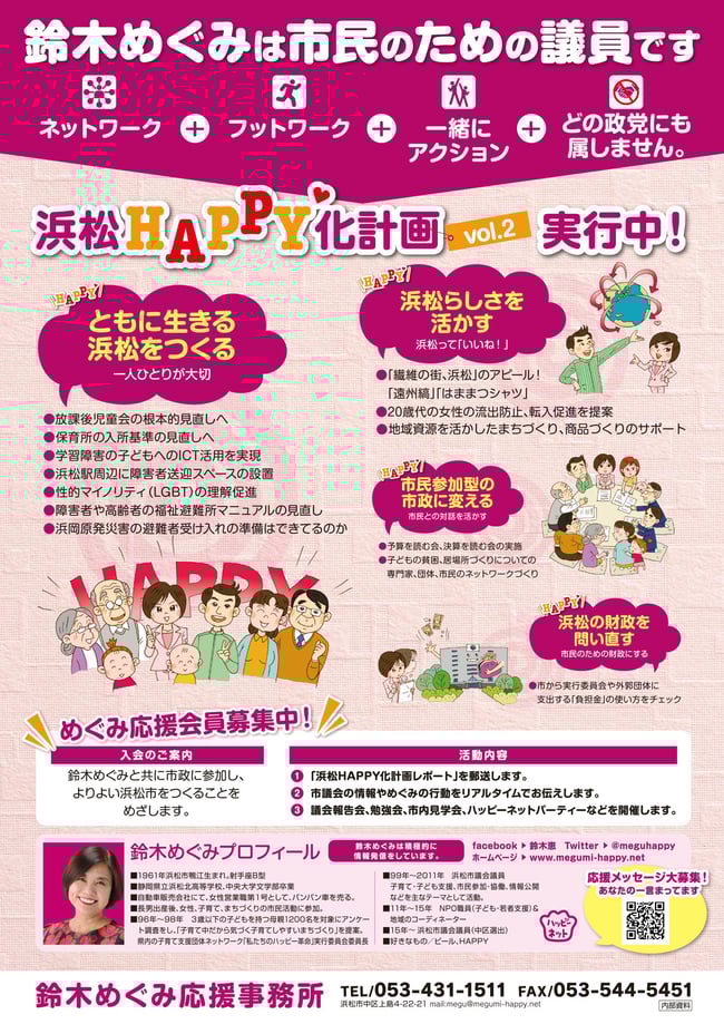 浜松HAPPY化計画vol.2　実行中！