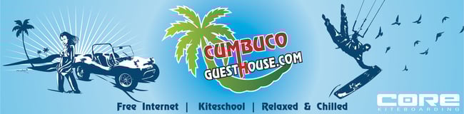 Hotel Pousada & Kiteschool The Cumbuco Guesthouse in Brazil !