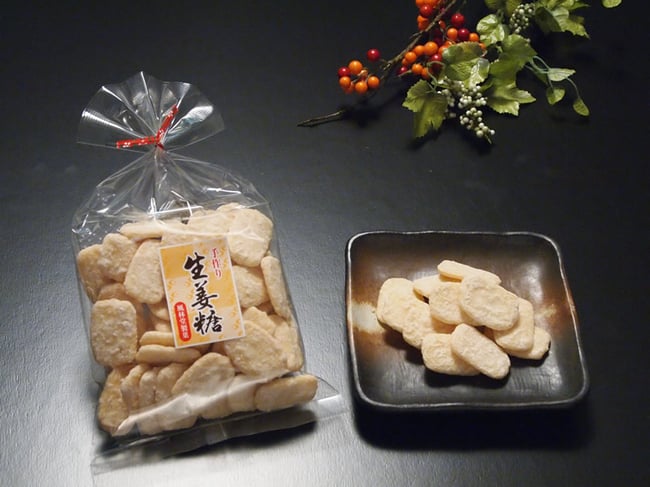 生姜糖せんべい