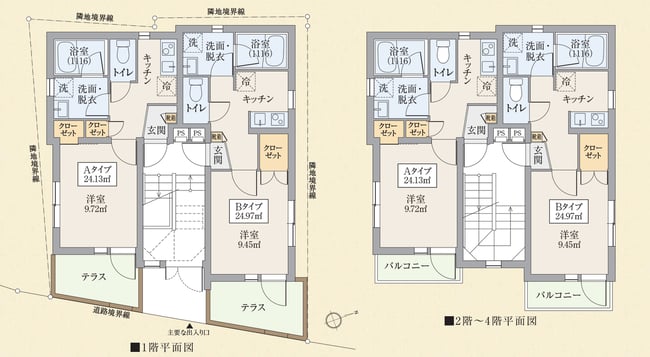 パルゼビュースカイツリー間取り図