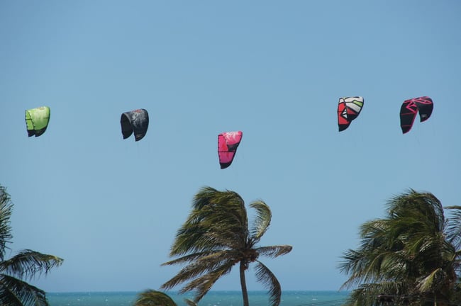 Hotel Pousada Kiteschool Cumbuco Guesthouse in Cumbuco Brazil Great View From The Top Floor To The Beach Of Cumbuco