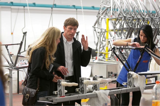 Die rechte Hand der Geschäftsführerin: Stefan Limbrunner leitet Verkauf und Marketing.