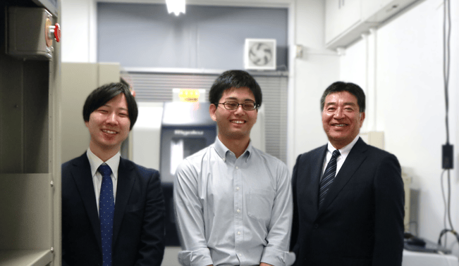 早稲田大学インタビュー全員写真