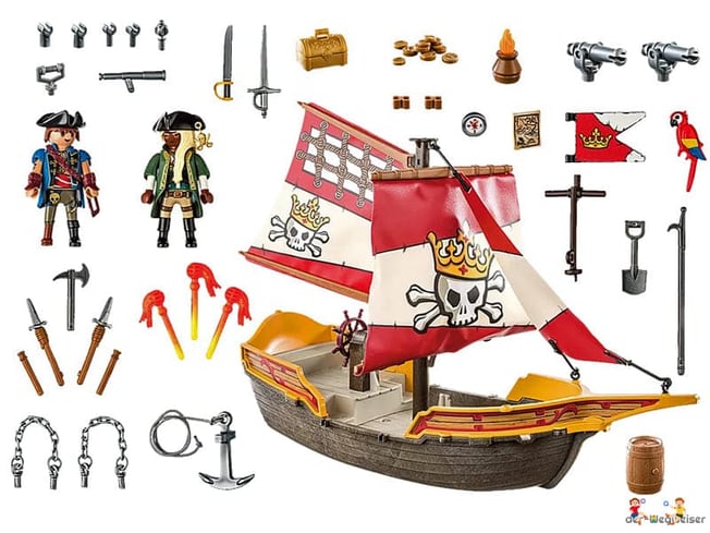 Im Paket Playmobil 71418 sind 101 Einzelteile enthalten.