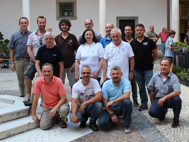 Miglior bonsaista 2016 - Foto di gruppo 